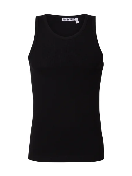 WEEKDAY Tričko černá