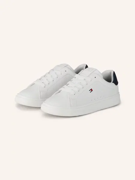 Tommy Hilfiger Tenisky / černá bílá