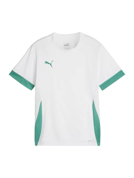 PUMA Tricou funcțional verde smarald alb