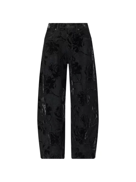 Pantaloni Liu Jo cu imagine negru