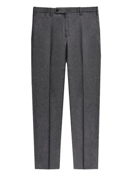 Pantaloni Incotex de lână plisate gri