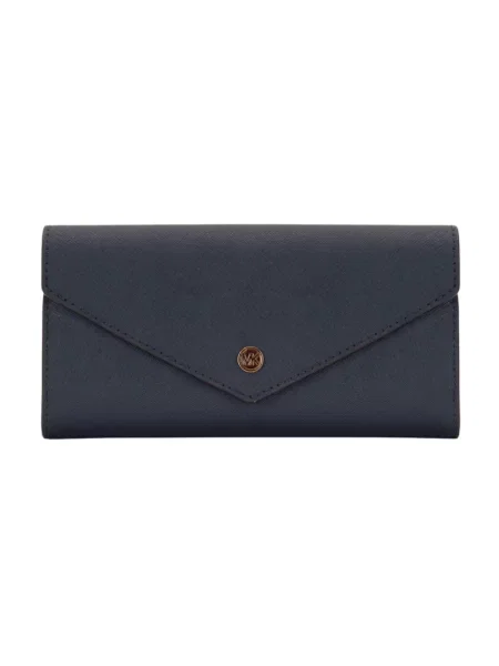 Portfel Michael Kors skórzany niebieski