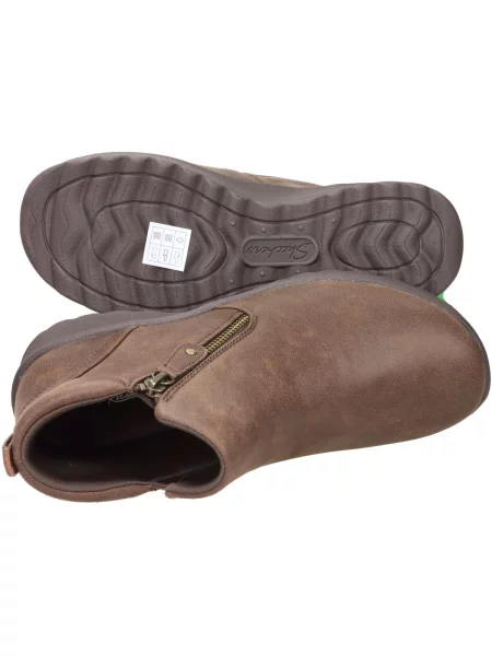Botine Skechers maro