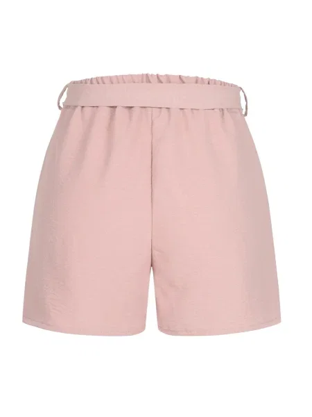 Pantaloni cutați roz