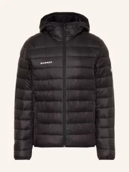 Mammut Kurtka Pikowana Crag In Hooded schwarz czarna
