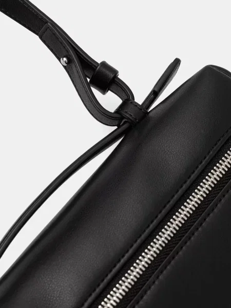 Кожаная сумка через плечо Emporio Armani