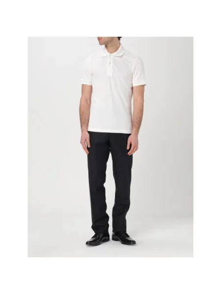 Koszulka polo Tom Ford biała