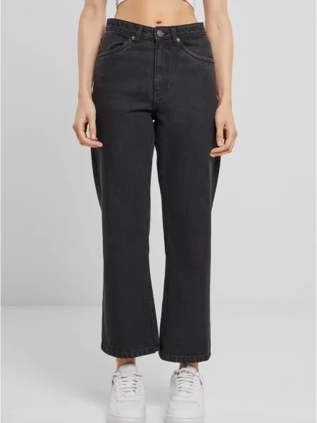 Urban Classics Jeans denim negru