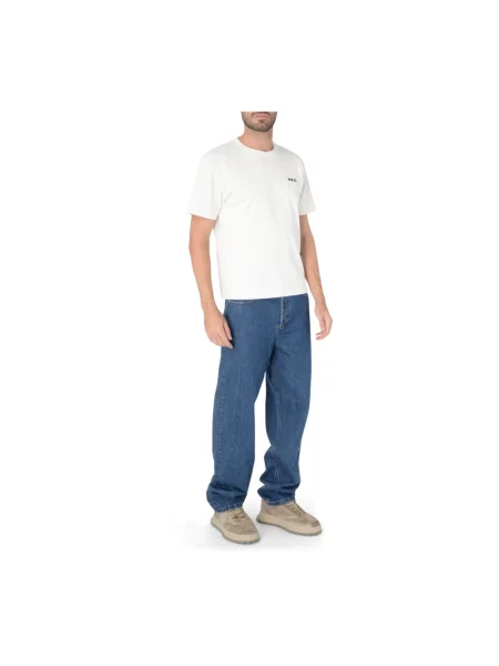 A.P.C. T-shirt t-shirt boxy petit vpc beżowa