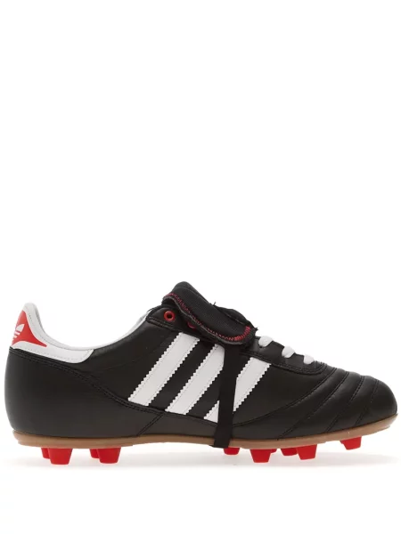 Sneakerși Adidas Copa cu dungi din piele negru
