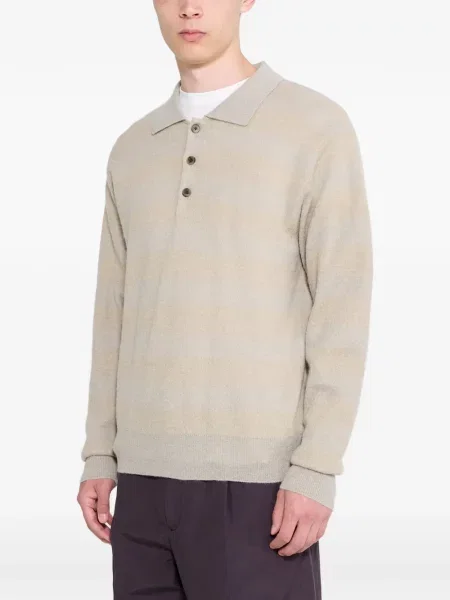 Lung tricou polo Ssstein cu dungi