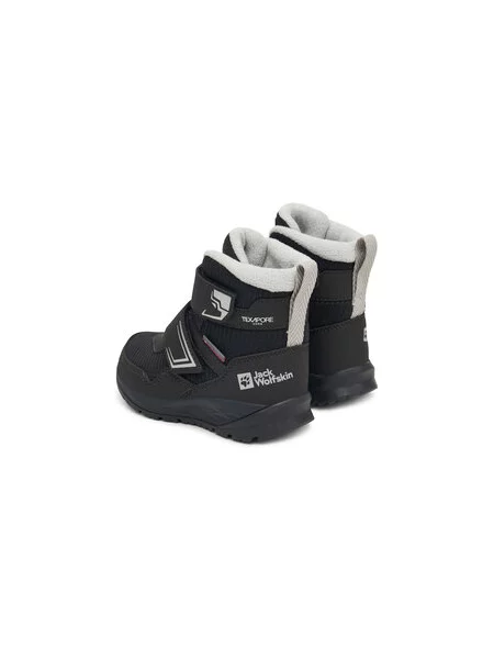 Čizme preko koljena Jack Wolfskin casual crna