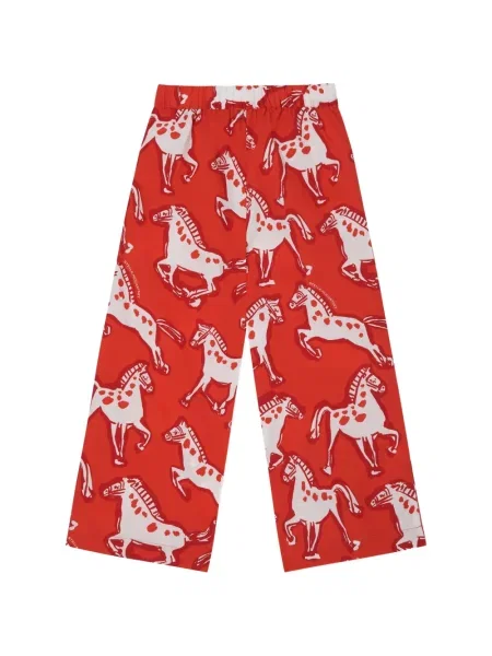 Spodnie dziecięce Stella Mccartney czerwone