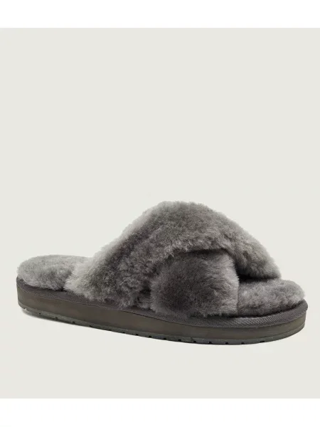 EMU Australia De lână papuci de casă Kendall Comfort gri
