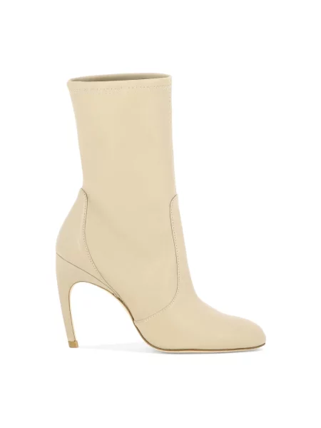 Botki Stuart Weitzman beżowe