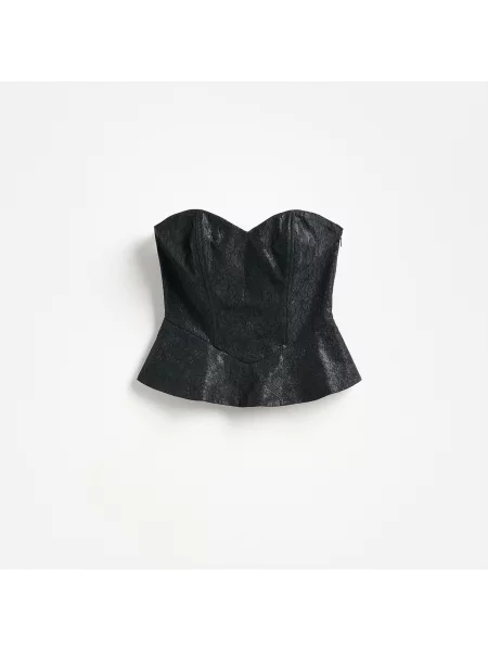 Reserved LADIES` TOP fekete