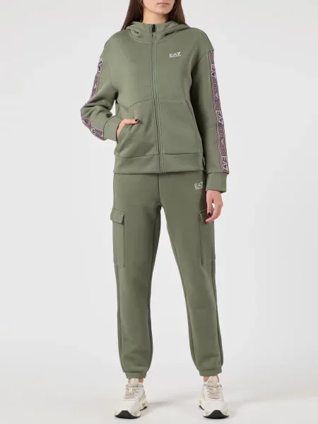 Костюмний спортивний костюм Ea7 Emporio Armani зелений