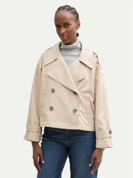 Trenci Tom Tailor Denim bej