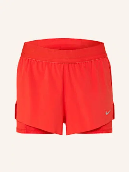 Nike Szorty Do Biegania 2 W 1 Dri-Fit Swift rot