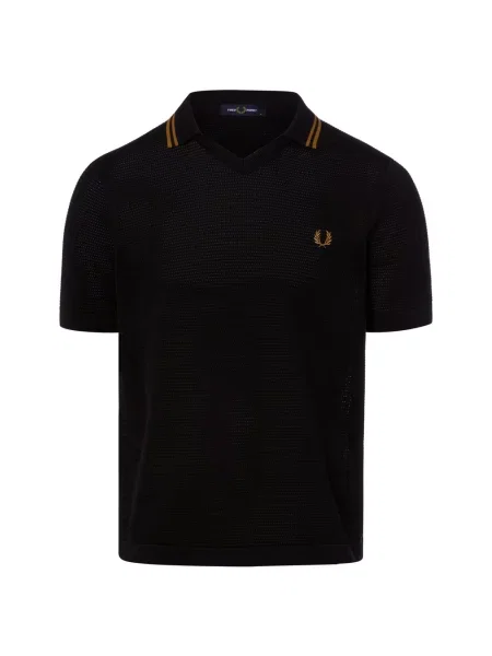 Fred Perry koszulka polo Mężczyźni S czarny