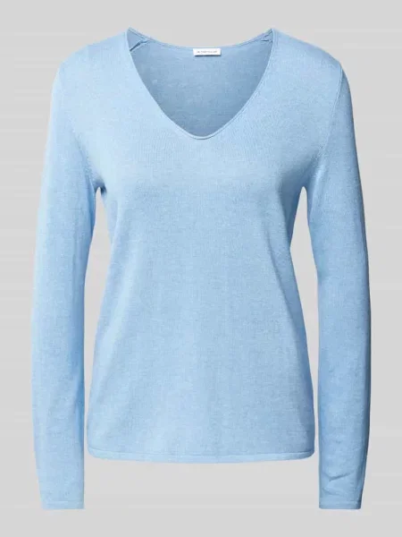 Sweter z dekoltem w serek Tom Tailor