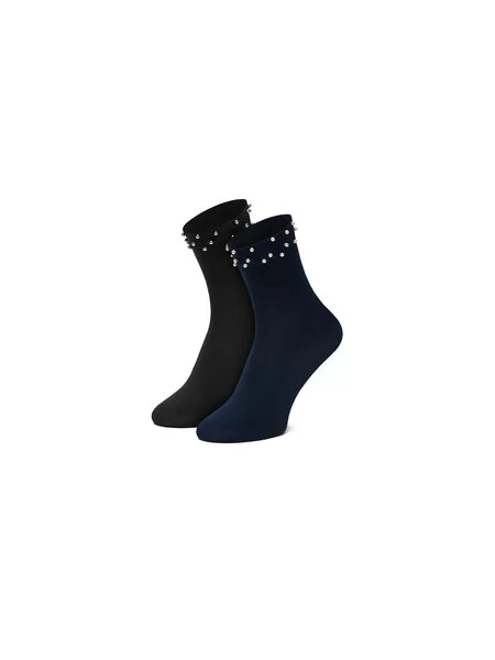 Nine West Ponožky 2 PACK Barevná černé