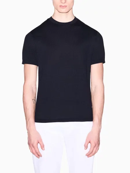 Футболка Armani Exchange темно-синій синя