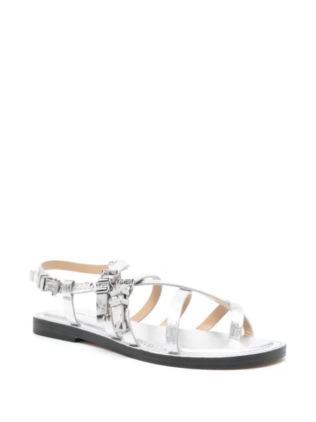 Sandale Michael Michael Kors argintiu