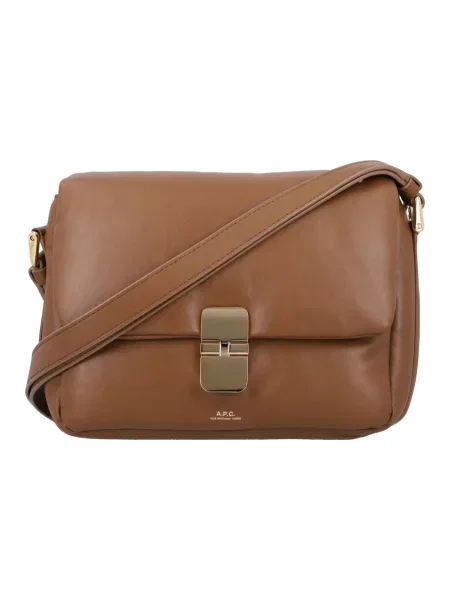 Torebka A.p.c. elegancka brązowa