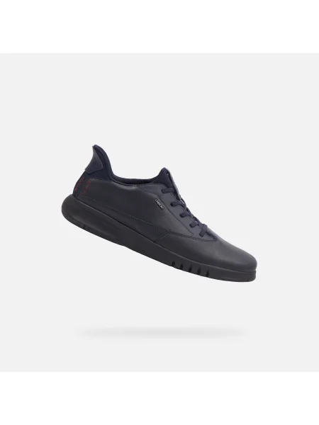 Sneakerși Geox negru
