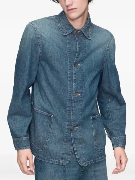 Яке Maison Margiela синьо