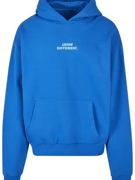 Mister Tee Svetr Think Different kobaltová modř bílá