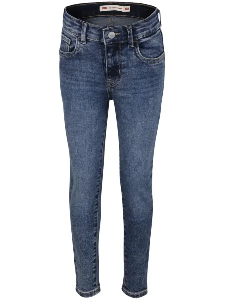 Jeansy skinny dziecięce Levi's niebieskie