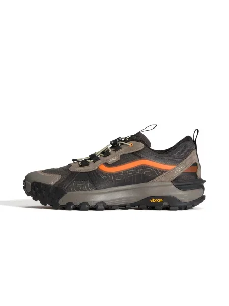 VANS Pantofi gri închis / portocaliu negru