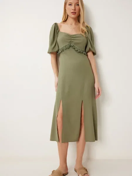 Happiness İstanbul Rochie kaki