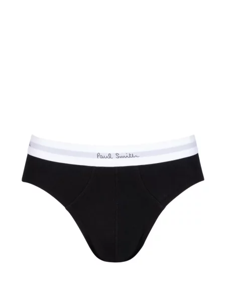 Σλιπ σετ Paul Smith με αυτόγραφο μαύρο