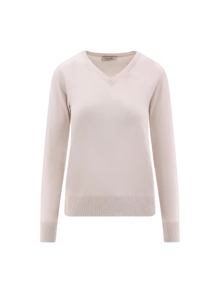 Sweter Max Mara wełniany biały