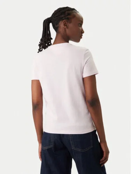 Tričko Tommy Jeans růžové