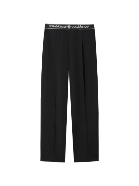 Pantaloni Casablanca cu autograf negru