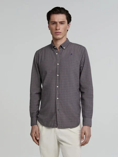 Scalpers Košile Country námořnická modř / barvy bláta