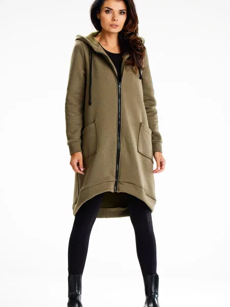 Bluza z kapturem Infinite You brązowa