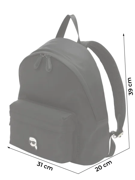 Karl Lagerfeld rucsac femei mic neted negru