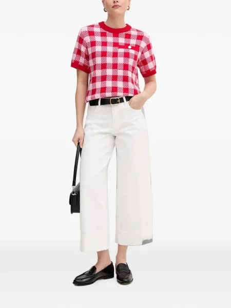 Top Barbour roșu
