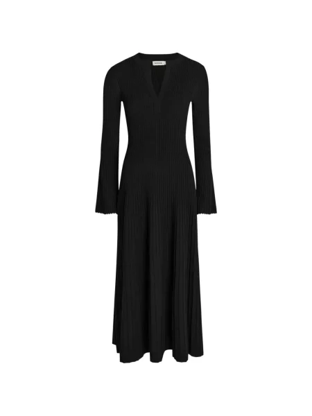 Lung rochie Simkhai tricotate negru