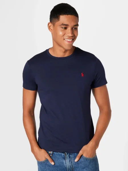 Polo Ralph Lauren Tričko námornícka modrá / červená