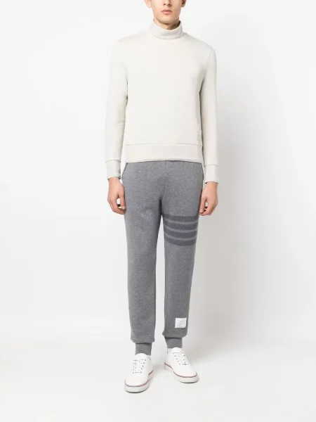 Vilnonės kelnės Thom Browne pilka