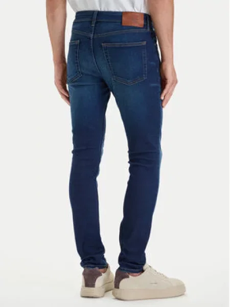 Calvin Klein Jeans Farmer Sötétkék Skinny Fit