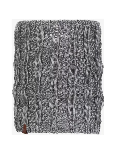 Buff Knitted Polar Neckwarmer Comfort Liv Pebble Grey szary