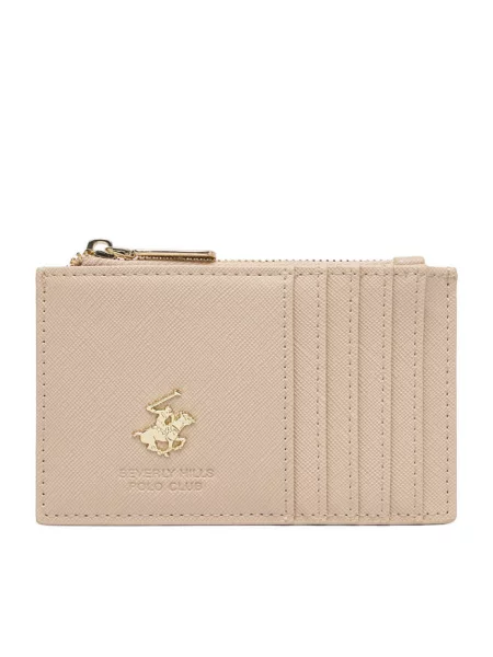 Beverly Hills Polo Club Etui na karty kredytowe beżowy