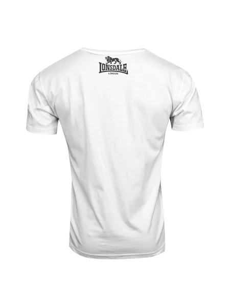 LONSDALE Tricou negru alb